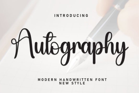 Autography: The Modern Handwritten Font Worth Trying